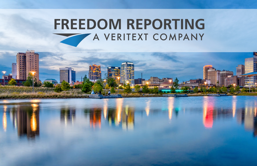 Veritext Welcomes Alabama's Freedom Reporting - Veritext