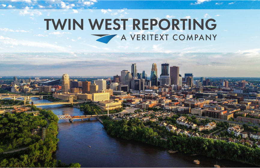 Veritext Welcomes Minneapolis Mn Based Twin West Reporting